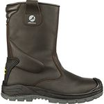 Albatros Rigger Boot S3, warmer Sicherheitsstiefel mit Stahlkappe und profilierter Sohle, gefüttert