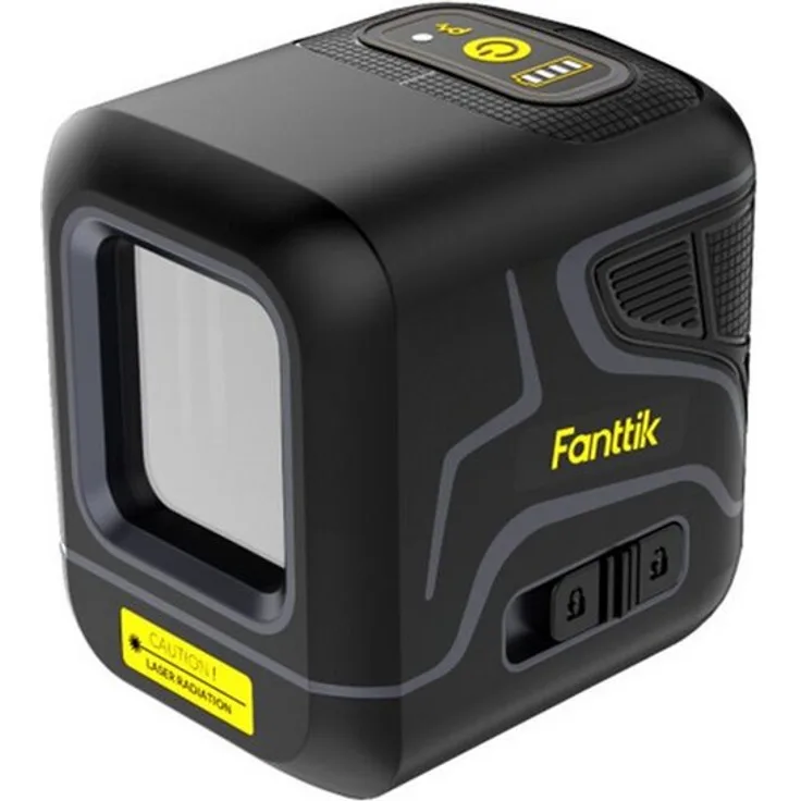 Fanttik D2, selbstnivellierendes Laser-Niveau mit grünem Laser und USB-C Ladefunktion, inkl. Magnethalterung und Transporttasche