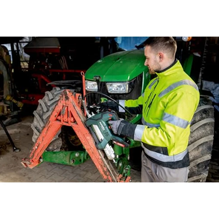 Metabo FP 18 LTX Akku Fettpresse 18 V 690 bar Brushless ( 600789500 ) + 2x Akku 2,0 Ah + Ladegerät + metaBOX – Bild 4
