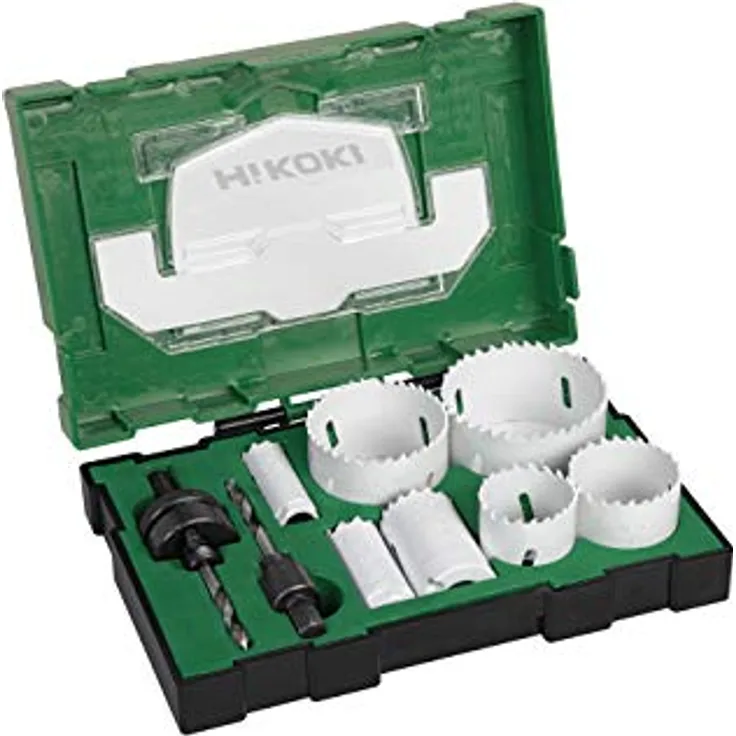 Hitachi Lochsäge-Set 40030032 11 teilig (Box III), 10 W, 240 V
