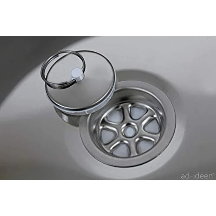 ad-ideen Waschbecken 12V Camping Spüle Bausatz, Edelstahl mit 10L/min Tauchpumpe, für Womo T4 T5 T6, 265x160x100mm – Bild 6