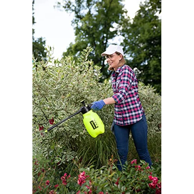 Marolex Handsprüher Master Ergo 3000, Drucksprühgerät mit 30 cm Lanze, 0,4 MPa Betriebsdruck, Automatische Knopfverriegelung, 3D-Flex-System für Garten und Gewächshäuser – Bild 3