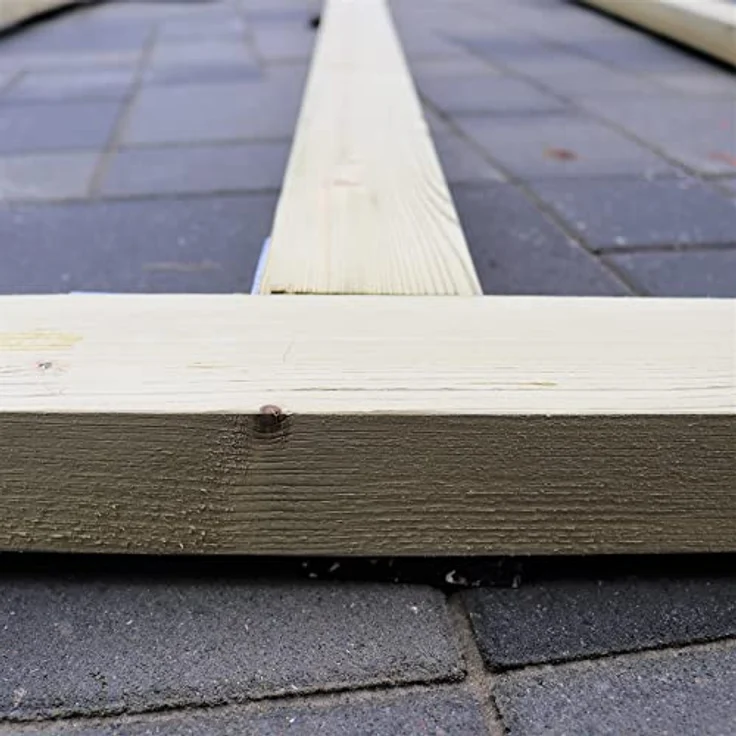 3 m² Alpholz 18 mm Holzfußboden für Gartenhäuser & Gerätehäuser | Universal Fußboden Naturbelassen – Bild 4