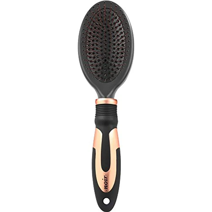 Ebi Noir 642-436752 Pflegebürste mit Edelstahlstiften, 23 x 6.5 cm für Tierfellpflege – Bild 1
