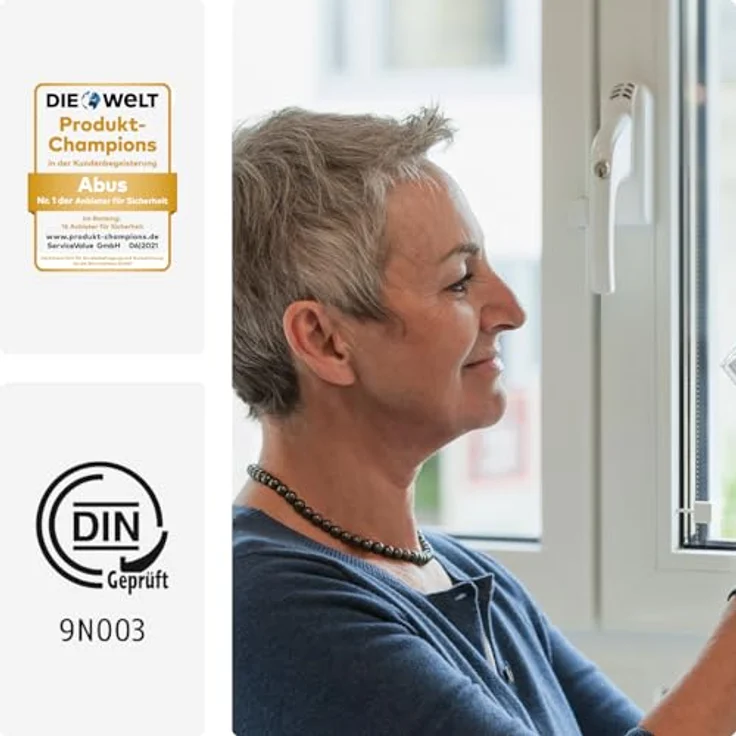 Abschließbarer Fenstergriff FG300A silber - Abus – Bild 6