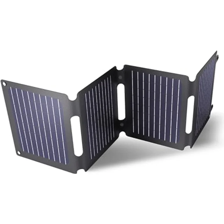 Trust Zuny 40W Solarpanel, tragbares Solarmodul mit integriertem Ständer für mobiles Laden – Bild 1