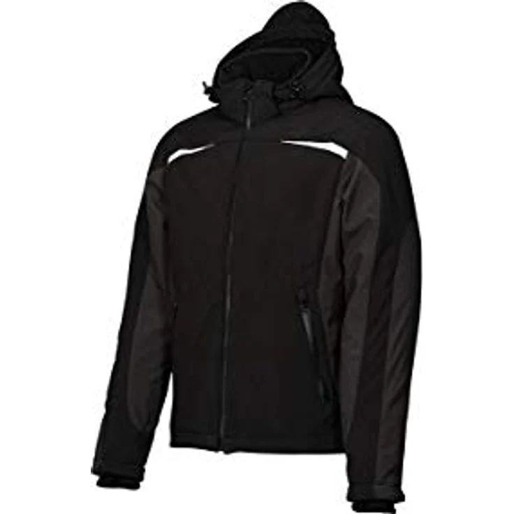 "Kübler Softshelljacke Winter-Softshell Jacke schwarz / kbblau, Arbeitsjacke mit wasserabweisendem Frontreißverschluss" – Bild 2