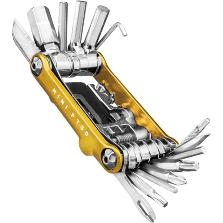 Topeak Unisex  Erwachsene Mini PT30 Multitool, Gold, 7,4 x 4 x 1,9 cm – Bild 2