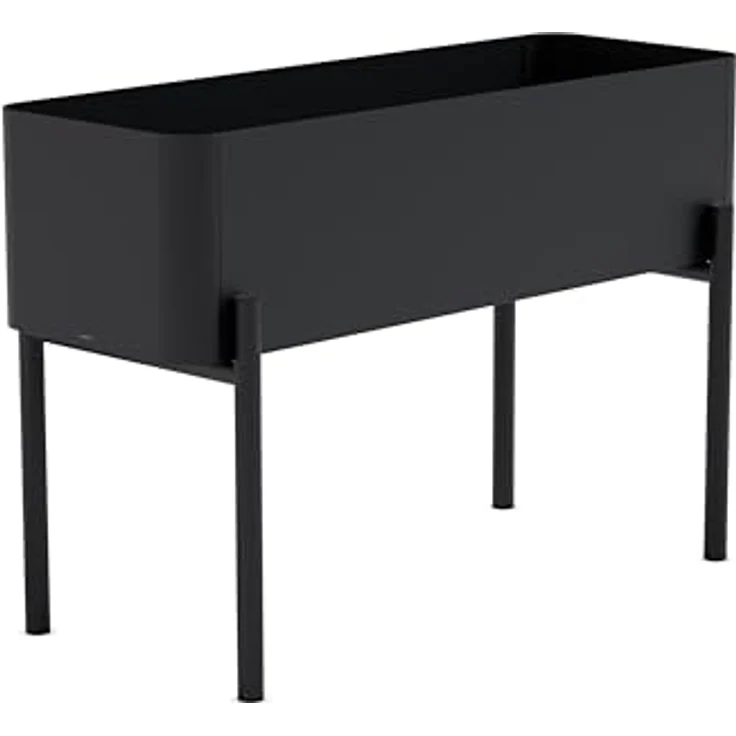 Eva Solo Simply Grow Pflanzenbox, Pflanzkübel mit Selbstbewässerungssystem, wetterfest, Aluminium und pulverbeschichteter Stahl, 80 cm breit – Bild 7