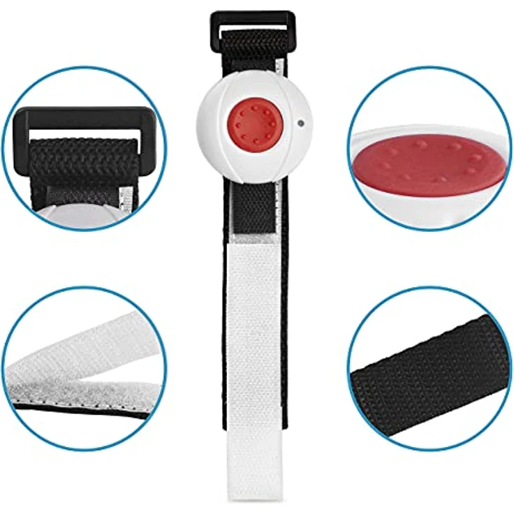 HelpLine by Eiflaender & Soehne HELPLINE 230 Hausnotruf mit Notrufarmband und Quittierung Alarmanlage (Angenehme Ruftonmelodien) – Bild 5