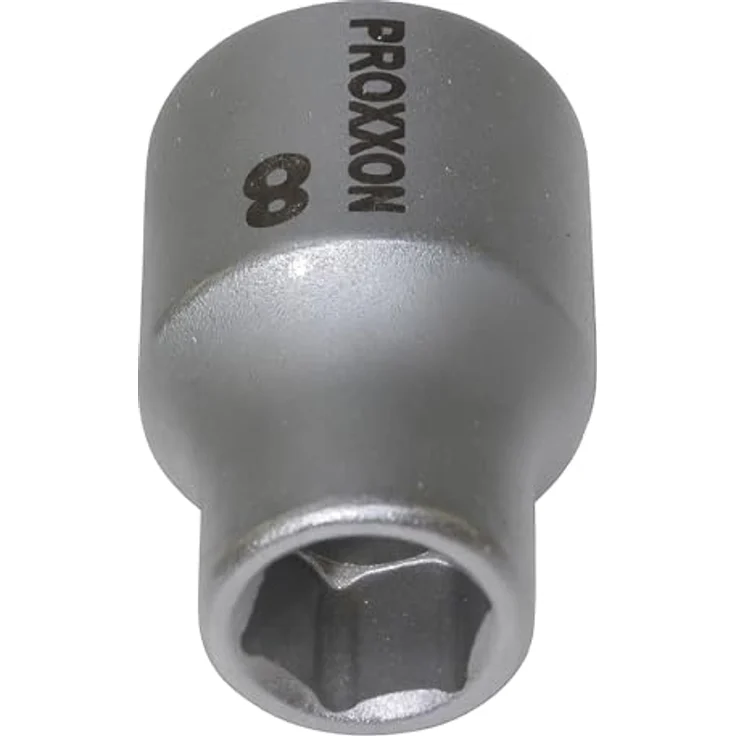 PROXXON INDUSTRIAL Bohrer- und Bitset 23504, 3/8'' Steckschlüsseleinsatz, CrV-Stahl, Größe 8 mm – Bild 2