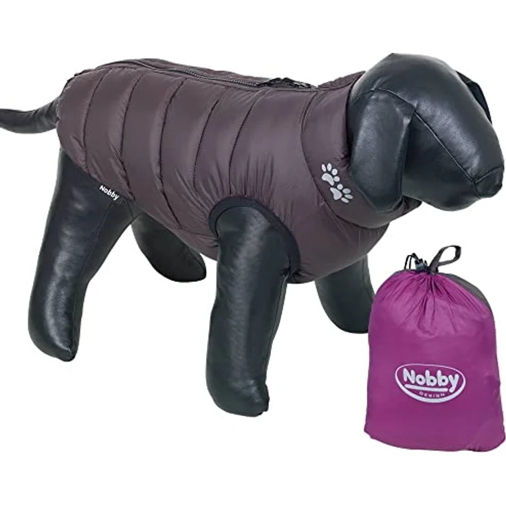 Nobby Hundemantel LIGHT, lila-braun, 20 cm, 1 Stück – Bild 2