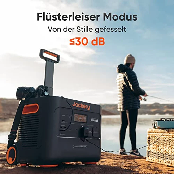 Jackery Solargenerator 3000 Pro, Tragbare Powerstation 3024Wh mit 2*200W Solarpanel, Schnellladung in 1,8 Std., 3x AC Ausgang, 2x USB-C, für Außenbereich und Notfälle – Bild 5
