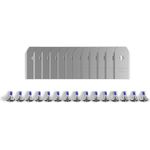 Segway Ersatzmesser-Set für Mähroboter Navimow i105E, 12 langlebige Edelstahl-Messer für präzises Schneiden