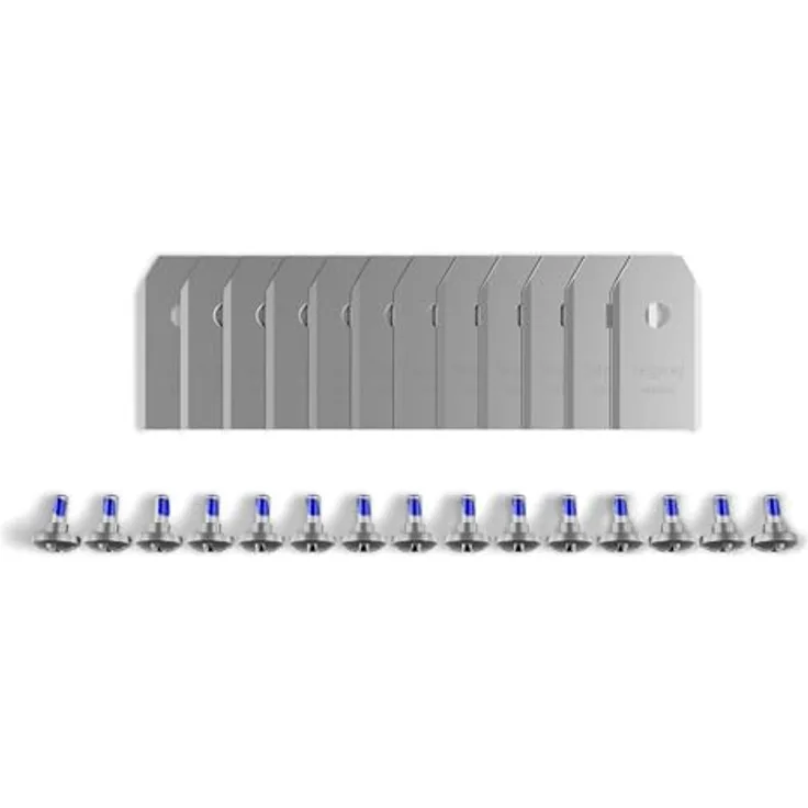 Segway Ersatzmesser-Set für Mähroboter Navimow i105E, 12 langlebige Edelstahl-Messer für präzises Schneiden