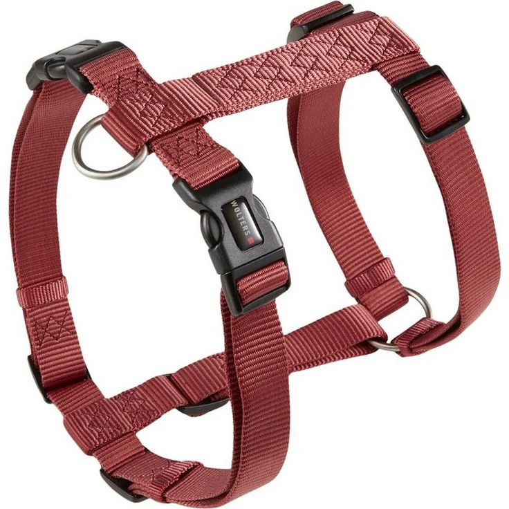 Wolters Hunde-Geschirr Professional, rost rot, stufenlos verstellbar, robustes Nylon mit Schnellverschlüssen – Bild 1
