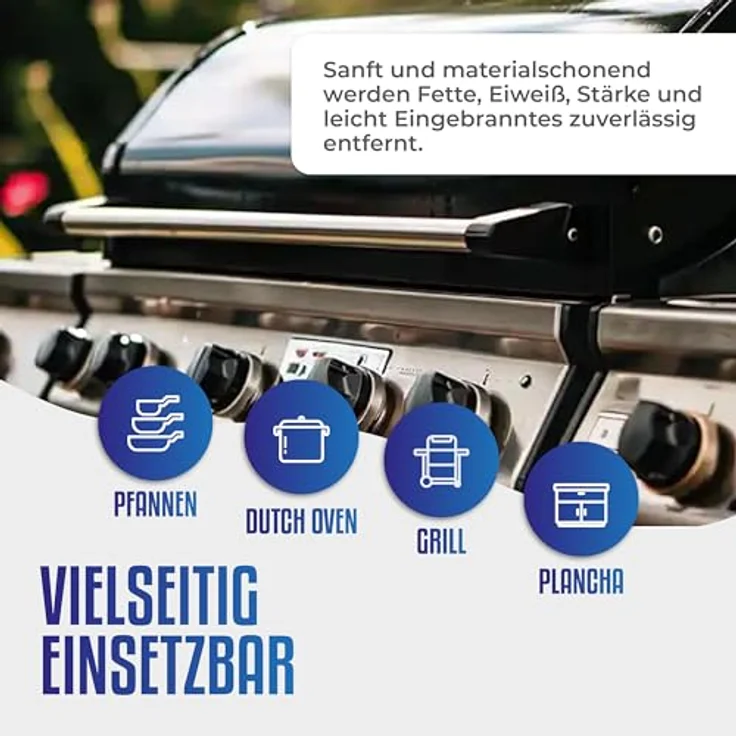 FUSL Fettlöser – Hochaktiver Grillreiniger für starke Fettentfernung, vielseitig einsetzbar auf Edelstahl, Aluminium und Kunststoff, 500ml – Bild 5