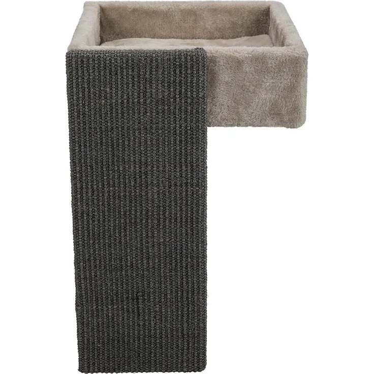 Trixie Bett für Regale mit Kratzbrett - lichtgrau