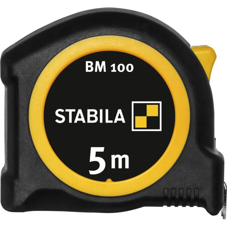 STABILA Taschenbandmaß BM 100, 5 m, metrische 1000er-Skala – Bild 2