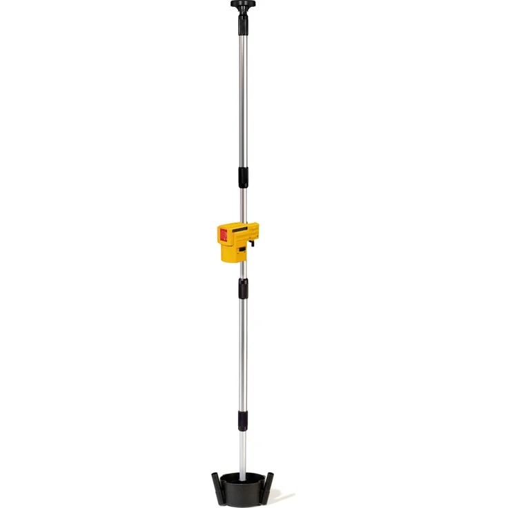 STABILA Kreuzlinienlaser LAX 50, 2-teiliges Set, selbstnivellierend, gut sichtbare Laser-Linien, Reichweite bis 10 m, Einknopfsystem, Schutzklasse IP 53, inklusive Stativ-Teleskopstange – Bild 8