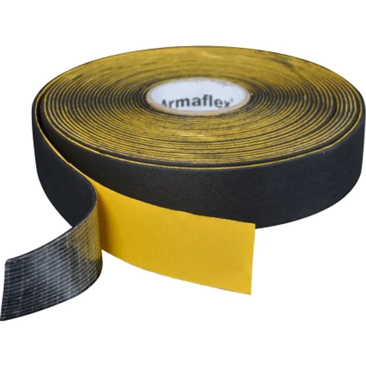 AF Armaflex Kautschuk Klebeband für XG Platten schwarz 50 mm x 15 m - Preisvergleich – Bild 1