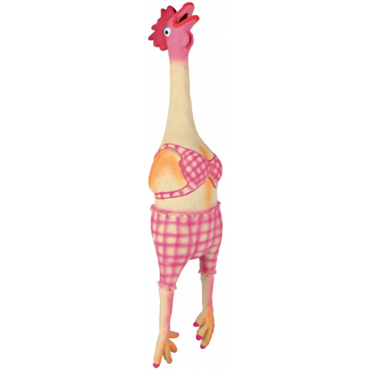 Trixie Henne, Original-Tierstimme, Latex 48 cm