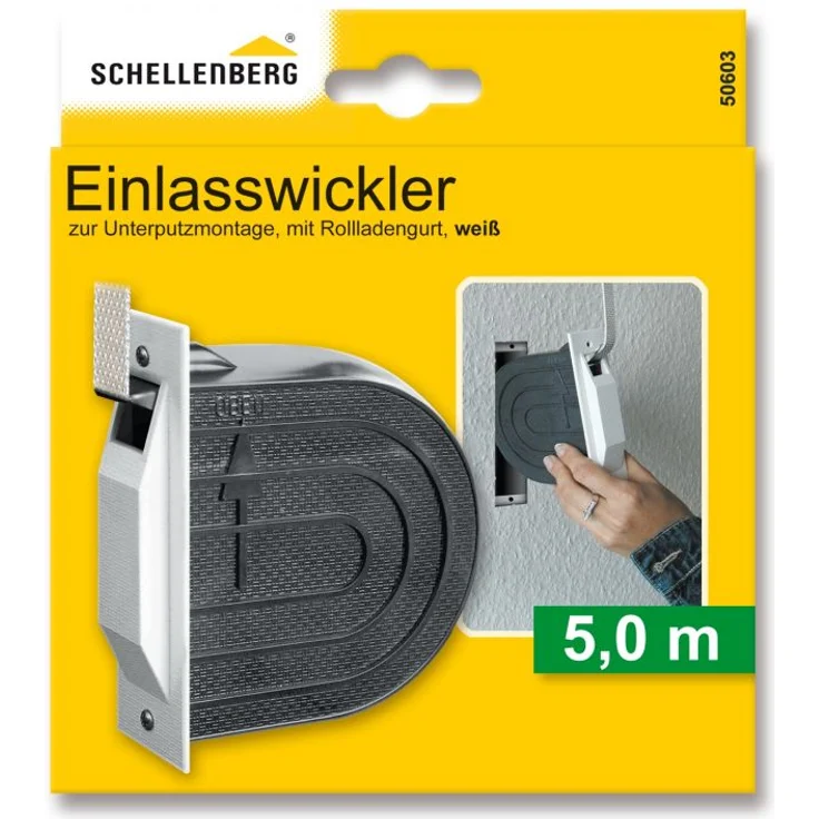 Schellenberg Einlaßwickler Mini 5m w. – Bild 1