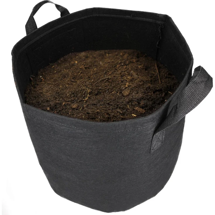 mumbi Pflanzsack aus Vliesstoff mit Griffen, 11 Liter – Bild 5
