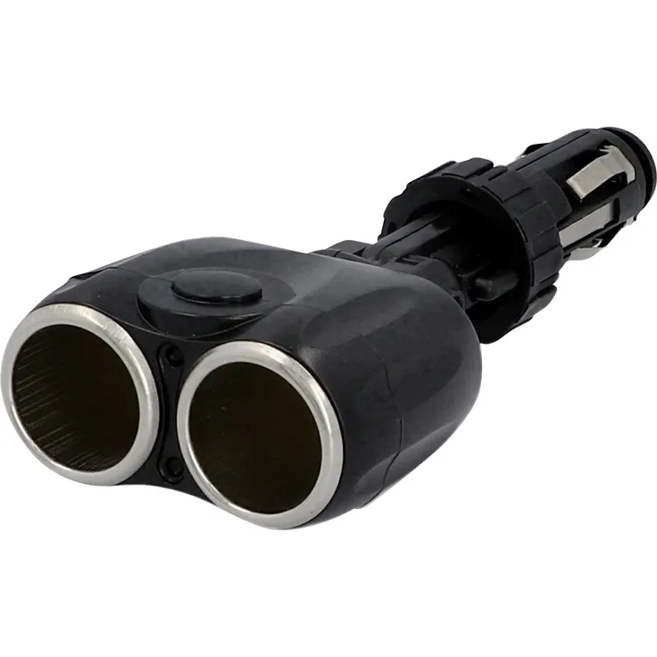 Cartrend Steckdose 2-Port Quick ohne Kabel
