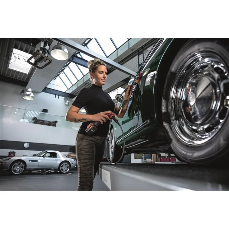 Flex Flexible Welle FS 140 Set inkl. 12 Polierschwämme + L-BOXX , passend für PXE 80 10.8-EC – Bild 10