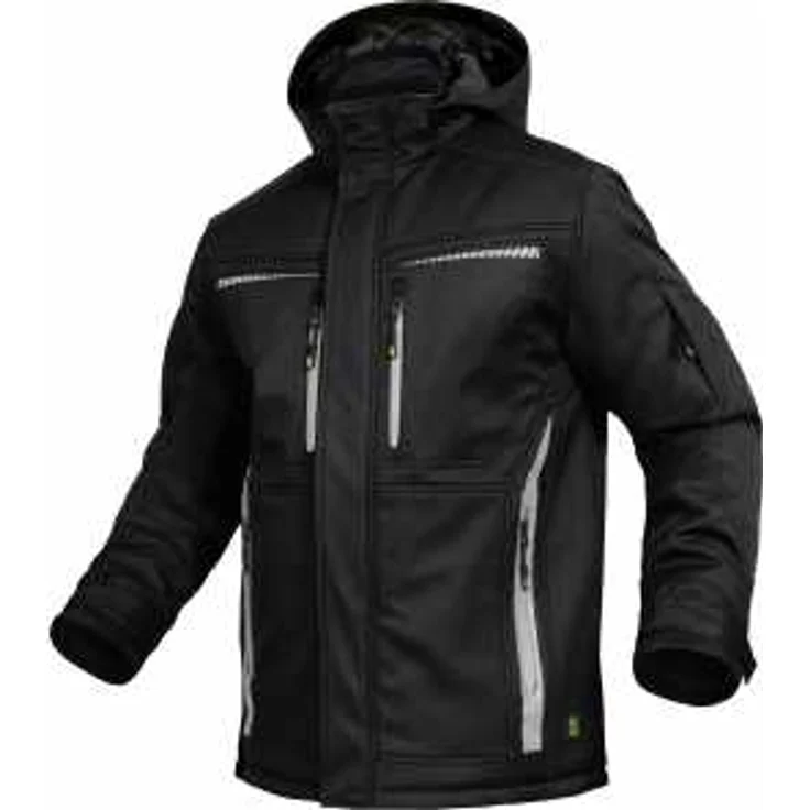 Leibwächter Winter-Softshelljacke Flex-Line FLEXI05 Gr. M schwarz – Bild 1