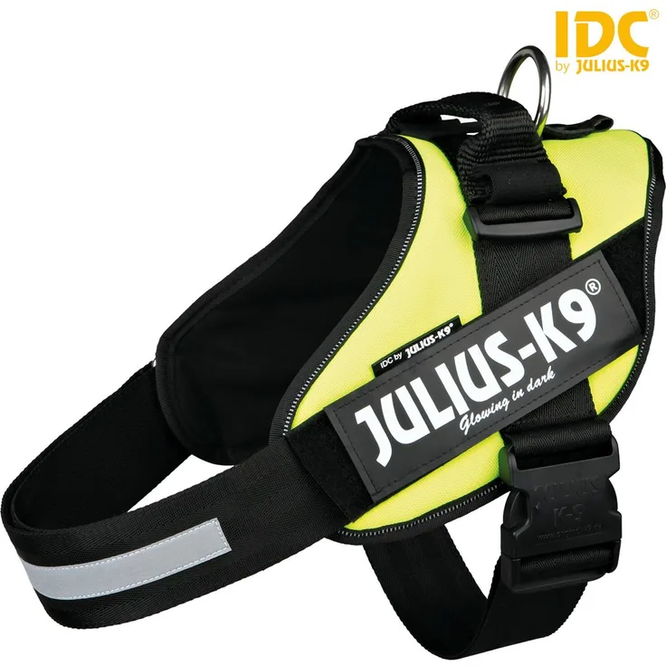 Julius-K9® IDC Powergeschirr Gr. 0 bis XXL neongelb Gr. 2 (L-XL)