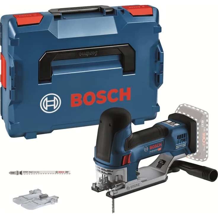 Bosch Professional Akku-Stichsäge GST 18V-155 SC, ohne Akku und Ladegerät, mit L-BOXX – Bild 1