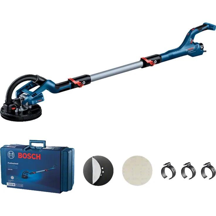 Bosch Professional GTR 550 Langhalsschleifer Wandschleifer Deckenschleifer Trockenbauschleifer 550W - Preisvergleich