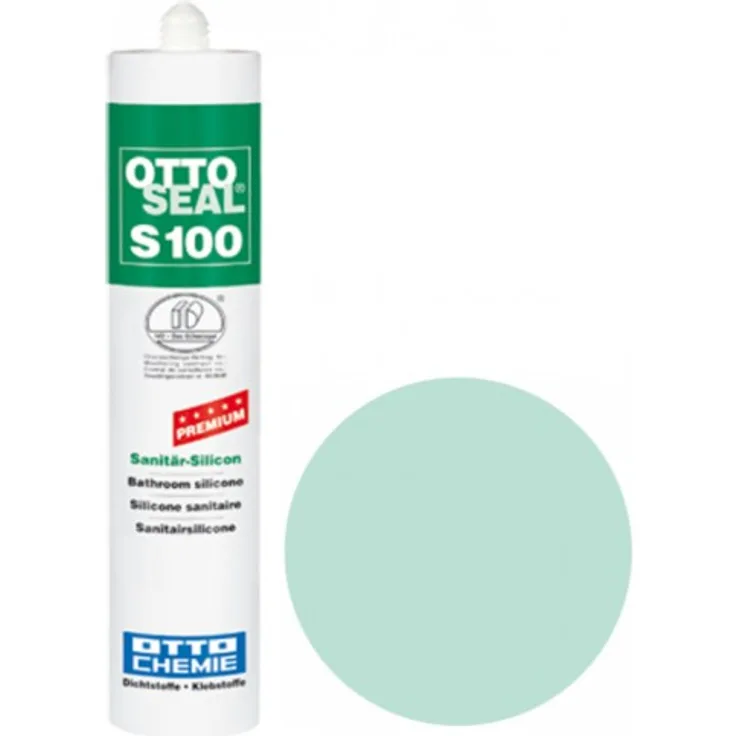 OTTOSEAL  S100 Premium-Sanitär-Silikon/Silicon 300 ml - Mint C40