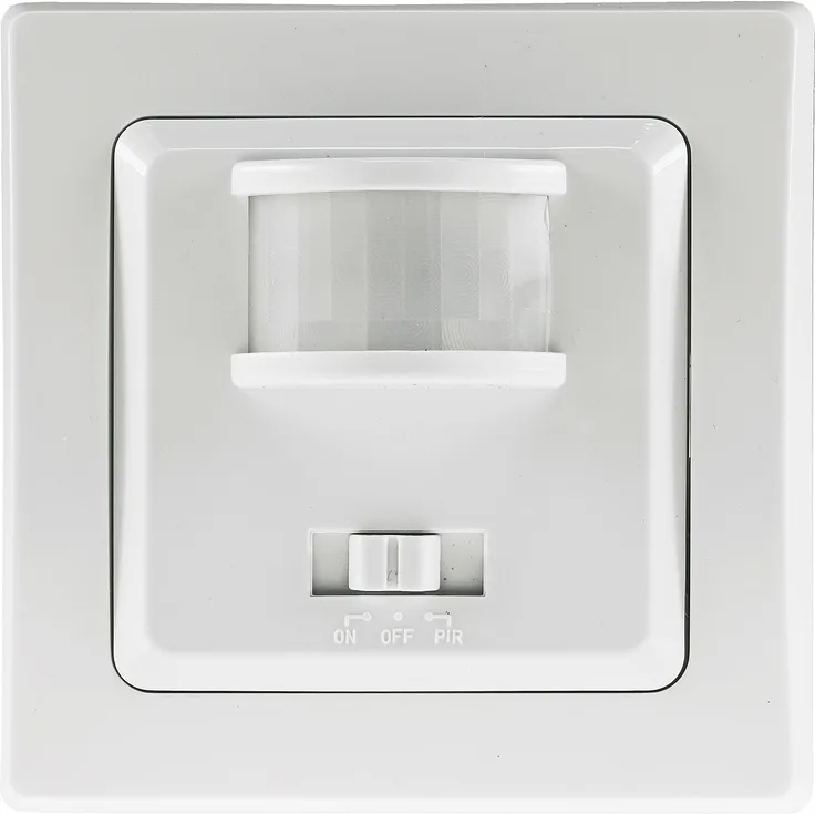 DELPHI Bewegungsmelder 160°, weiß LED geeignet, 250V~, Unterputz, 2-Draht