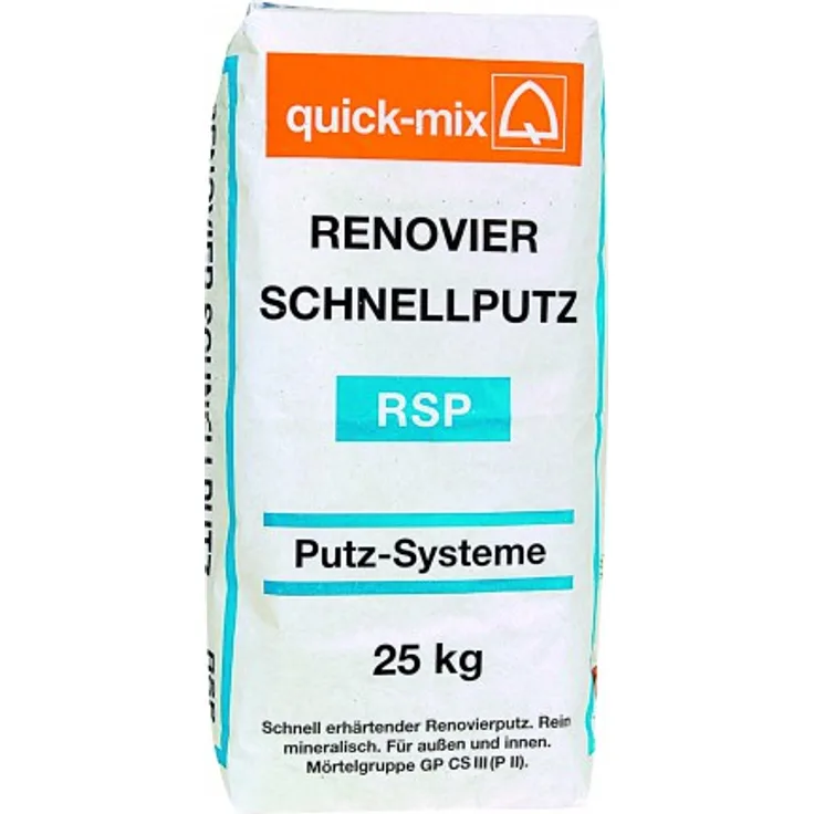 quick-mix RSP Renovier-Schnellputz 25 kg - Preisvergleich