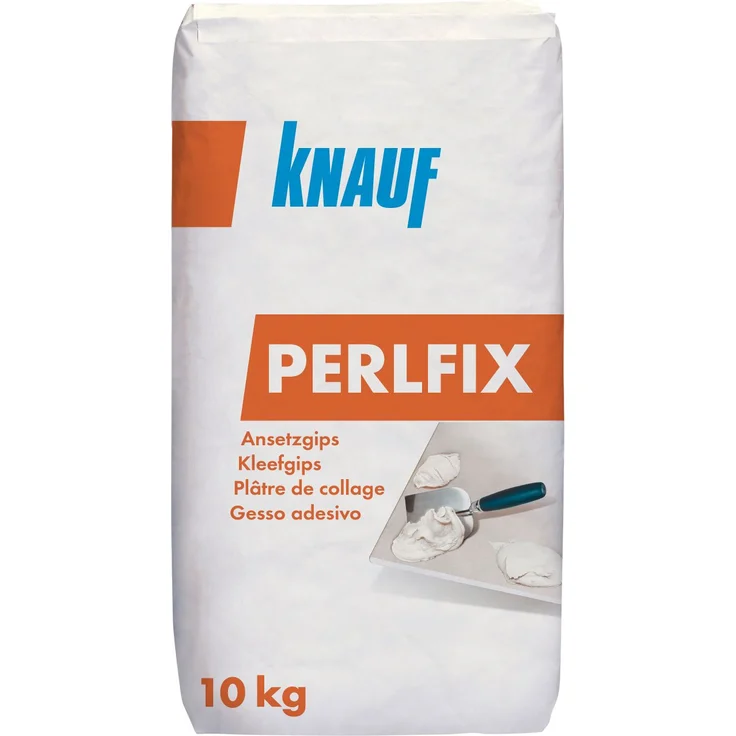 Knauf Perlfix Ansetzgips, hellgrau, 10 kg – Bild 3