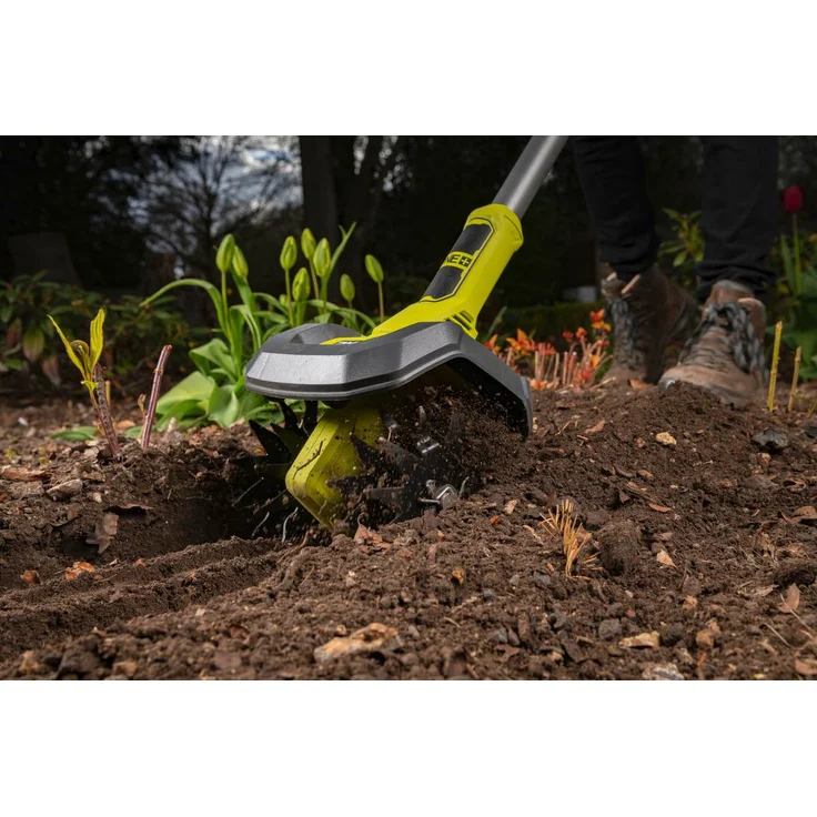 RYOBI ONE+ Akku-Grubber 18V 4 Hackmesser 3 Geschwindigkeitseinstellungen Teleskoprohr - ohne Akku und Ladegerät – Bild 2