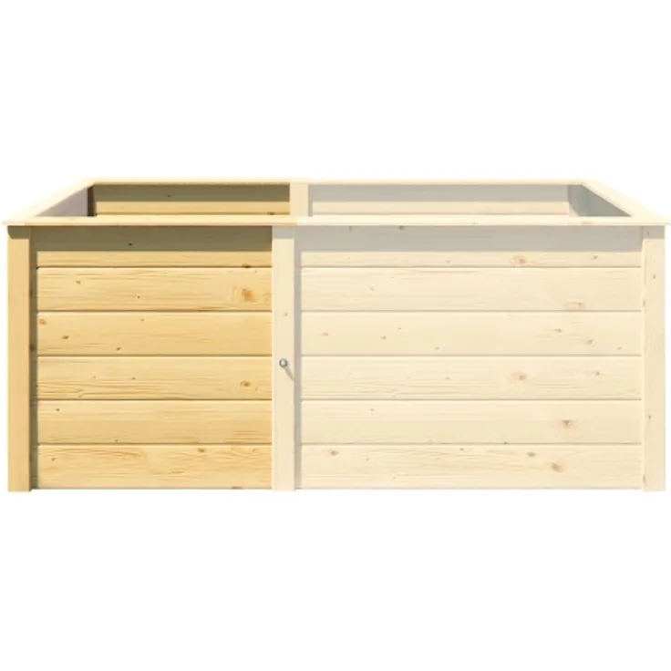 Ergänzungssatz Hochbeet Modular 21 mm natur, 67 cm