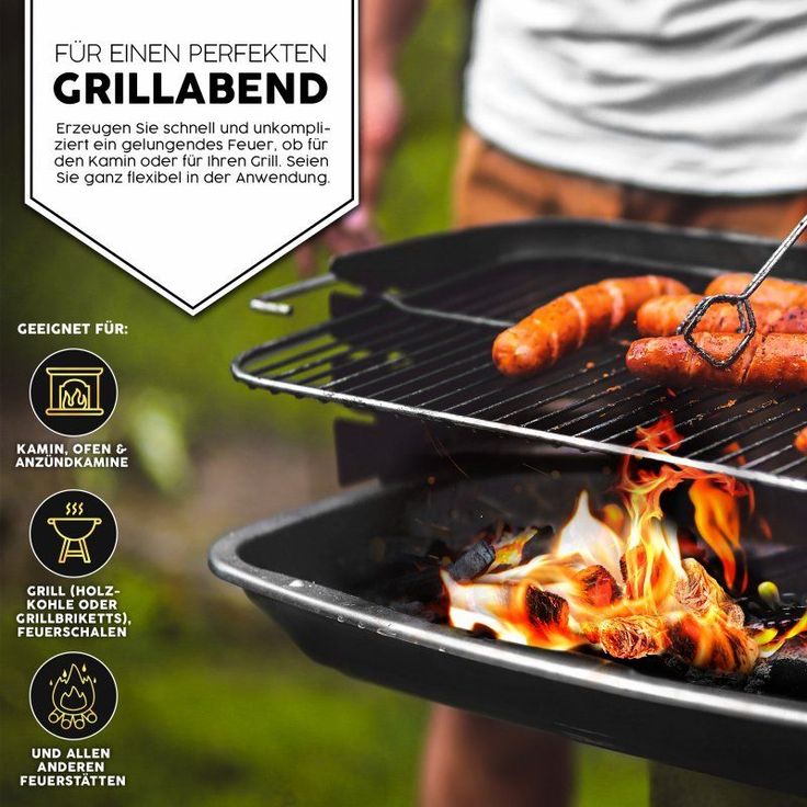grillas BIO Anzünder Kaminanzünder Holzwolle Grillanzünder Holz Feueranzünder 2,5 kg – Bild 9