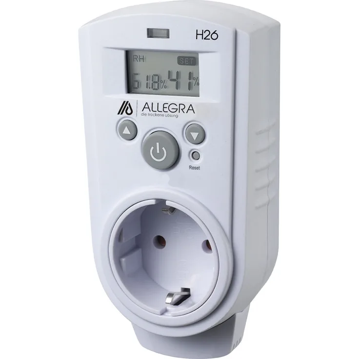ALLEGRA Steckdosenhygrostat H26
