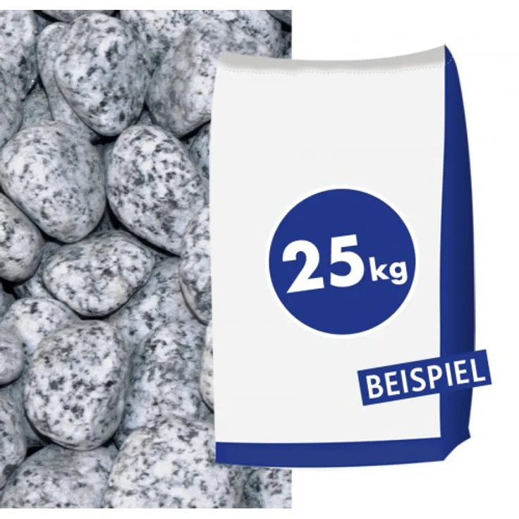 Hamann Granit-Gletscherkies Grau 40-60 mm 25 kg