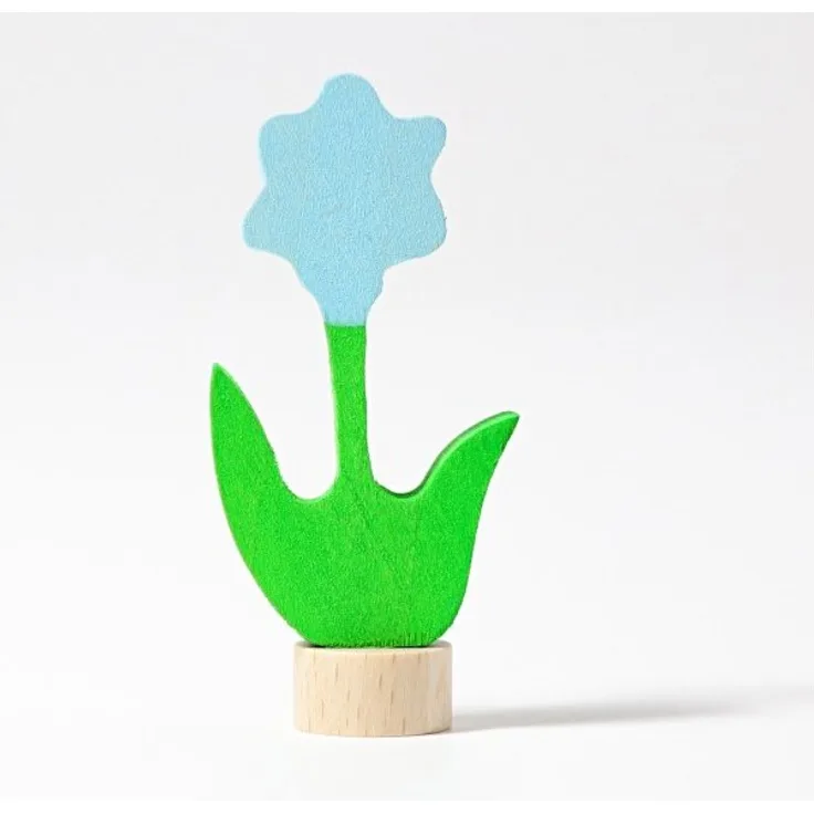 GRIMMS Steckfigur blaue Blume - GRIMMS 03610