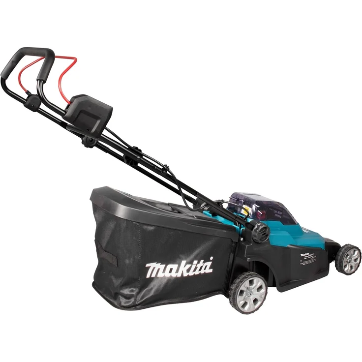Makita DLM432Z Akku-Rasenmäher 2x18 V - ohne Akku, ohne Ladegerät, 36 V, Petrol, 43 cm Schnittbreite, 50 l Fangkorbvolumen – Bild 4