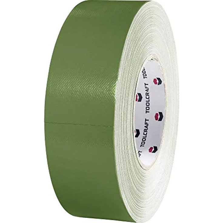 TOOLCRAFT 80DT 80DT Panzertape 80DT Olivgrün (L x B) 50m x 50mm 1St.