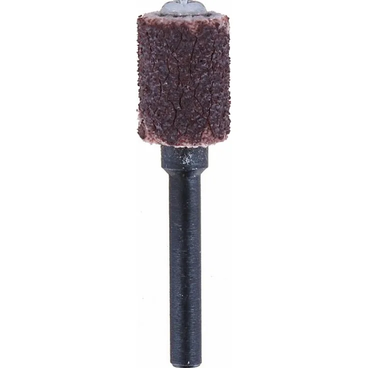 Dremel 430 Schleifband mit Schleifdorn - Zubehörsatz für Multifunktionswerkzeug mit 2 Schleifbänder Ø6,4mm, Körnung 60 zum Schleifen von Aluminium, Plexiglas, Gummi, Edelstahl, Holz, Kunststoff u.v.m.