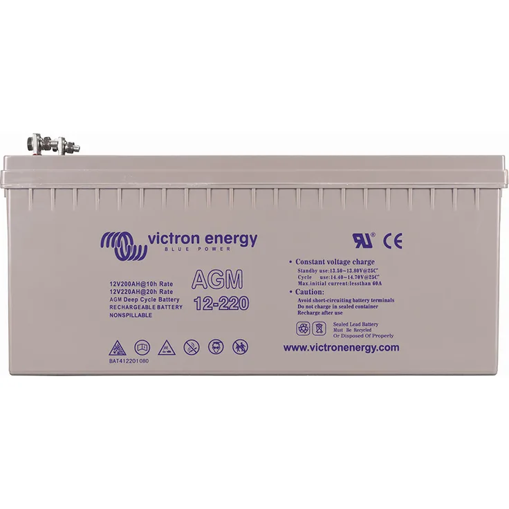 Victron AGM 12V 220Ah Deep Cycle Akku Akkue