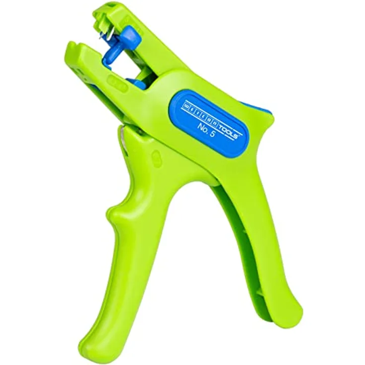 Weicon Abisolierzange No. 5 Green Line | Für Alle Gängigen Flexiblen Und Massiven Leiter, Arbeitsbereich 0,2 – 6,0 Mm² | 1 Stück