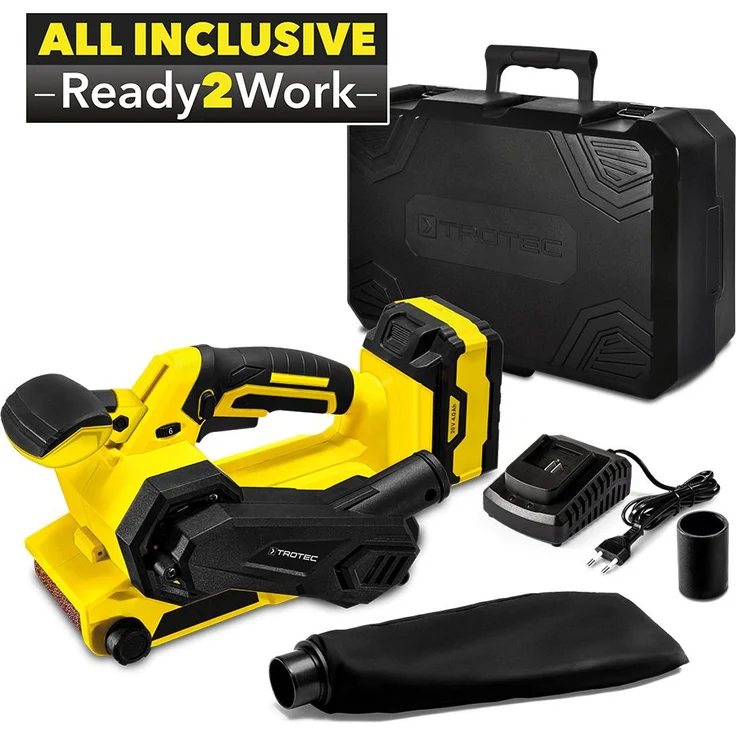 Trotec Akku-Bandschleifer PBSS 10-20V – Bild 2